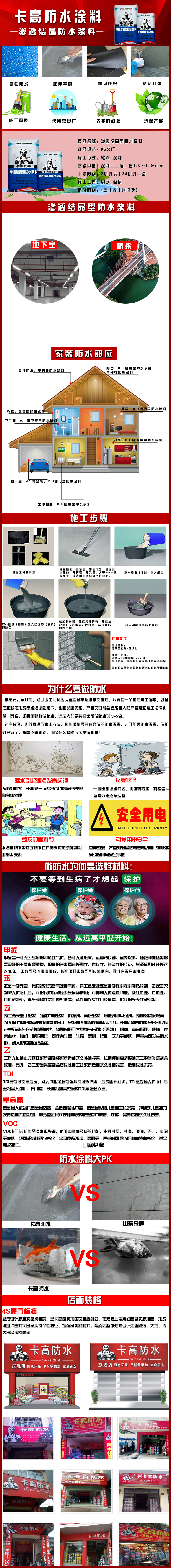 滲透結(jié)晶型防水漿料（防水）